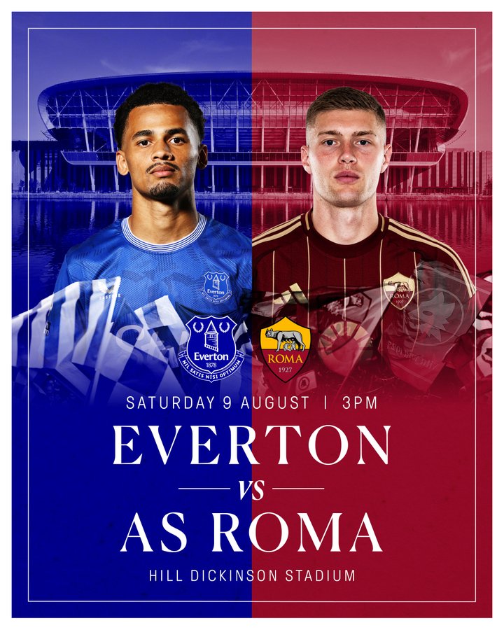 EdsaEfc's tweet image. Season ticket holders can now purchase their own seat / space for our friendly against Roma on Saturday, 9 August.
To purchase your accessibility seat / space, please email the accessibility team on accessibility@evertonfc.com or ring them on 0151 556 1878, option 1, 2 and 3.