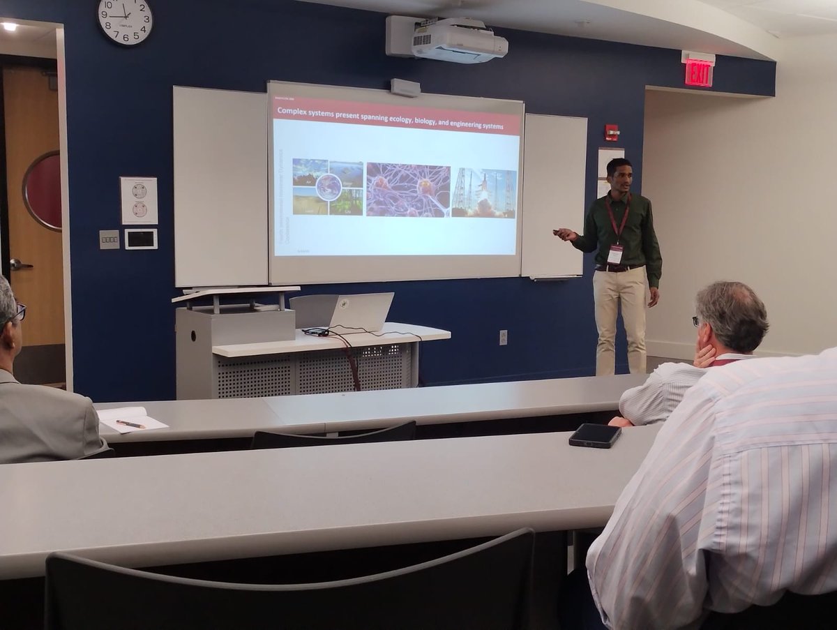 SujithRI's tweet image. Had a great time at @NODYCON presenting our results on metamorphosis of transition to periodic oscillations. Thanks to @walterlacarbona & @hajj_mr for a fantastic event full of science & energy!
#conference #Nonlineardynamics #stevens #springernature #earandel #cassyni #NYC