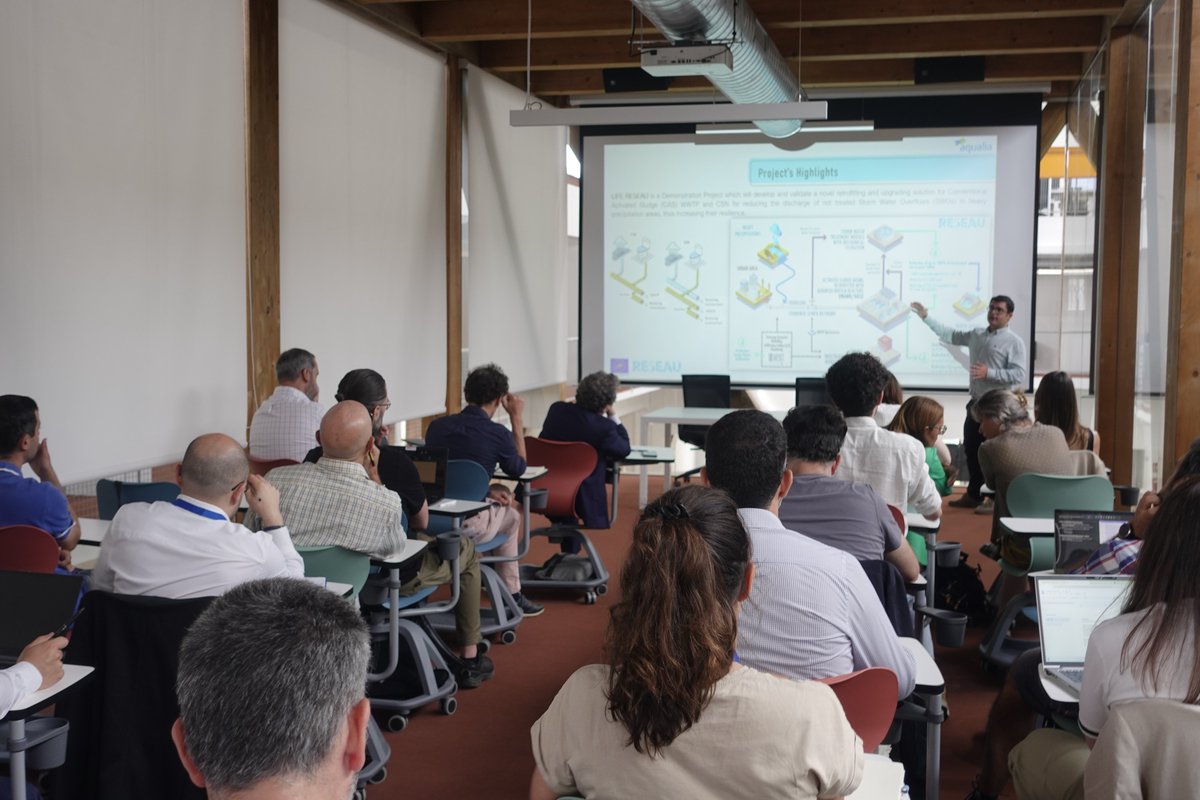 LIFEreseau's tweet image. 💧We keep driving the digital transformation of urban #water management. #LIFERESEAU took the stage at the #EUGreenWeek event hosted by ITG.
📊Our partner @aqualia showcased how smart monitoring & predictive analytics are reshaping our water future.
life-reseau.eu/eu-green-week-…