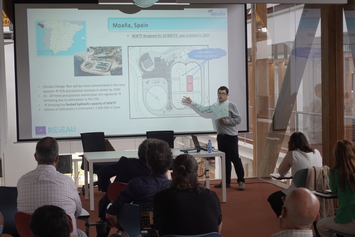 LIFEreseau's tweet image. 💧We keep driving the digital transformation of urban #water management. #LIFERESEAU took the stage at the #EUGreenWeek event hosted by ITG.
📊Our partner @aqualia showcased how smart monitoring & predictive analytics are reshaping our water future.
life-reseau.eu/eu-green-week-…