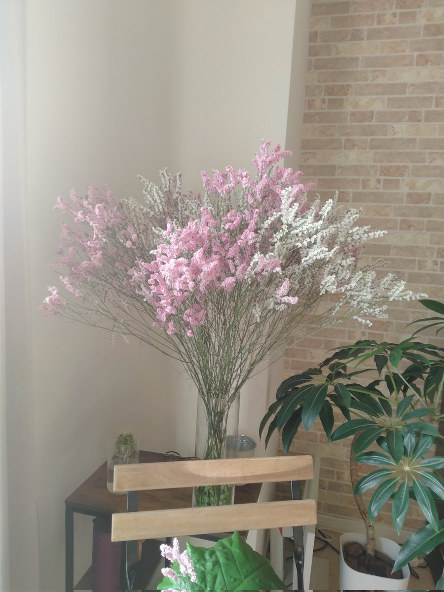 soultouchhiro's tweet image. 月末あれこれ忙しかったー💦

爽やかブーケに癒される💐