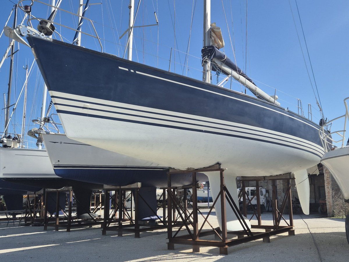 grabauyachts's tweet image. NEW LISTING - 2000 X-Yachts X-482 'BLUE LION' for sale - Asking Euro 185,000 EU VAT paid - lying Italy - Smart 3-cabin, 2-heads X-Yachts X-482.

bit.ly/4lzLfkQ 

#xyachts #xyachtsx482 #performancecruiser #cruisingyacht