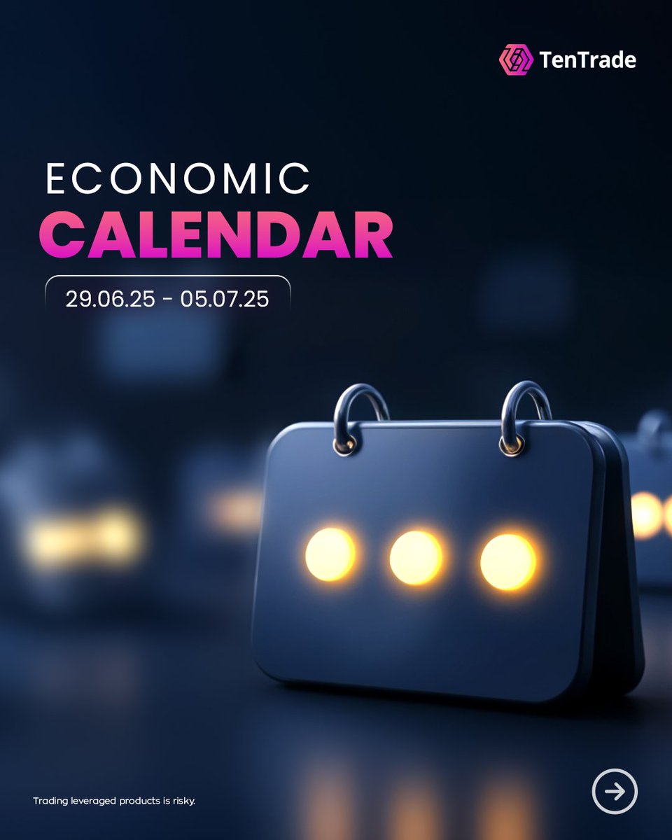 Big moves don’t just happen, they’re timed.

The right week can change your entire month, if you're well positioned and informed.

Stay informed. Stay intentional.

Tap the link now to get started with TenTrade Today! bit.ly/TenTrade