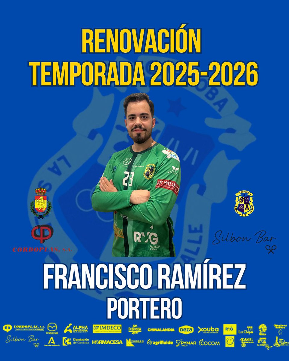 balonmanosalle's tweet photo. Cumple 10 temporadas ya con nosotros, llegó desde Lucena y se ha hecho mayor junto a nosotros, portero de grandes cualidades y ejemplo para nuestros porteros de la cantera. Continuará con nosotros después de cuajar una magnífica campaña el curso pasado en Primera. @F_Ramirez23 https://t.co/CMine84kVM
