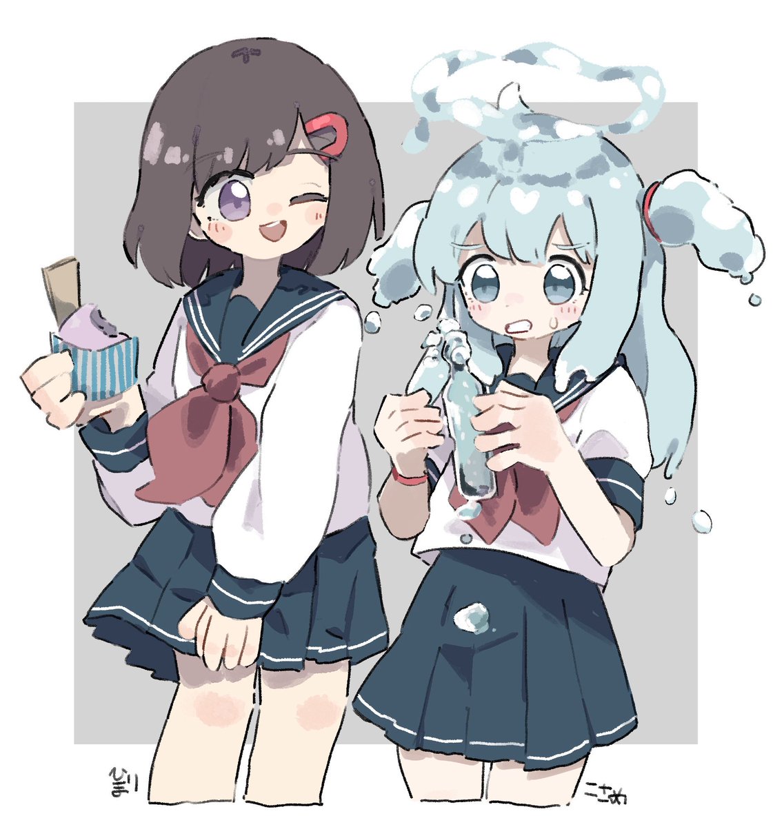 よその子描かせてもらった〜