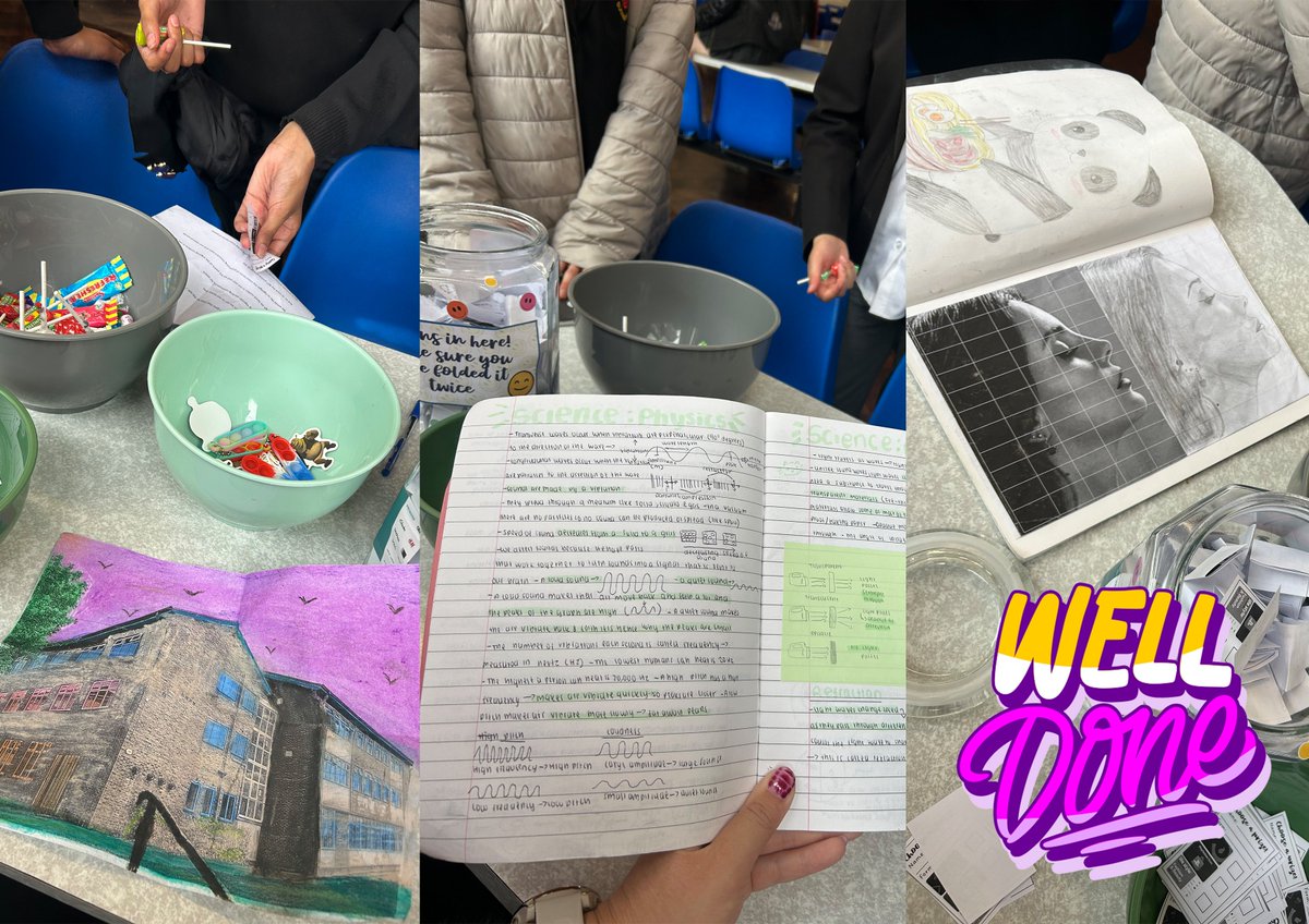 FEEL GOOD FRIDAY 😃

Well done to all the pupils in year 8 who brought up some work at lunchtime on Friday.

Miss Heywood and Miss Angus set up a stall in our Upper Canteen at Lunchtime on Friday for pupils to come up and showcase a piece of work they are proud of.

See you on