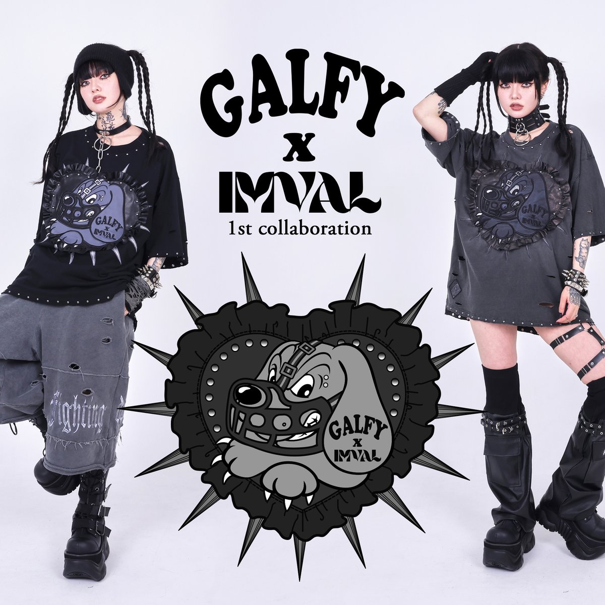 imval ガルフィー Tシャツ 🚨緊急告知🚨 ＼IMVAL × ガルフィ コラボTシャツ／ 再販が決定しました