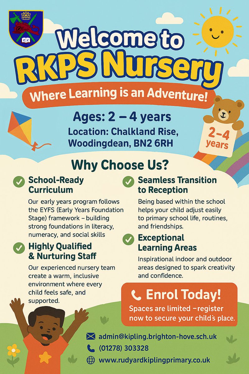 Rudyard Kipling Primary School & Nursery (RKPS) tweet media