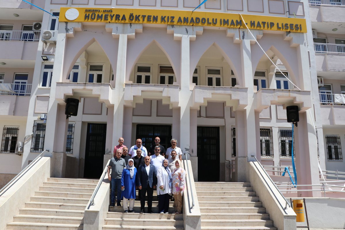 Bugün @ebsadana01 olarak #Çukurova’nın kalbinde yükselen bir eğitim çınarı olan Hümeyra Ökten Kız Anadolu İmam Hatip Ortaokulu ve Lisesi'ni ziyaret ettik. 

Okulumuzun; akademik başarıları, projeleri, millî ve manevi değerlerimize yönelik eğitimi ve özverili ekibiyle Adana’nın