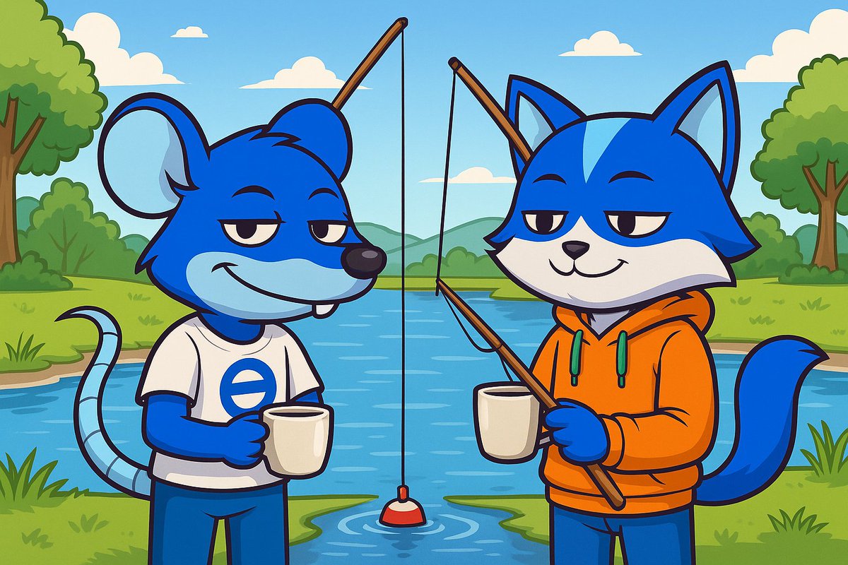Ratoshi_base's tweet photo. Just two meme legends fishing for alpha. π£ππ±
Ratoshi & Toshi know the best catches take patience.
#BaseChain #Ratoshi $Toshi #MemeBuilders https://t.co/HntjlYan5K
