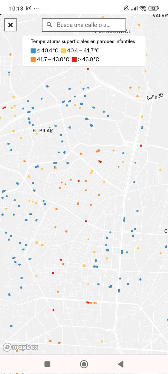 Asociación Vecinal Cuatro Caminos-Tetuán (@asocvec4ctetuan) on Twitter photo Hace unos días un mapa en el país indicaba las temperaturas de los suelos de los parques infantiles de Madrid.
Hemos hecho un mapeo con fotos y temperaturas de los de Tetuán para tratar de explicar las grandes diferencias.
Va hilo 🧵
<a href="/JMDTetuan/">Distrito Tetuán</a> <a href="/FRAVM/">🏳️🌈 Federación Vecinal de Madrid</a> <a href="/Tetuan30Dias/">Tetuán 30 Días</a> <a href="/somos_tetuan/">Somos Tetuán</a> Hace unos días un mapa en el país indicaba las temperaturas de los suelos de los parques infantiles de Madrid.
Hemos hecho un mapeo con fotos y temperaturas de los de Tetuán para tratar de explicar las grandes diferencias.
Va hilo 🧵
<a href="/JMDTetuan/">Distrito Tetuán</a> <a href="/FRAVM/">🏳️🌈 Federación Vecinal de Madrid</a> <a href="/Tetuan30Dias/">Tetuán 30 Días</a> <a href="/somos_tetuan/">Somos Tetuán</a>
