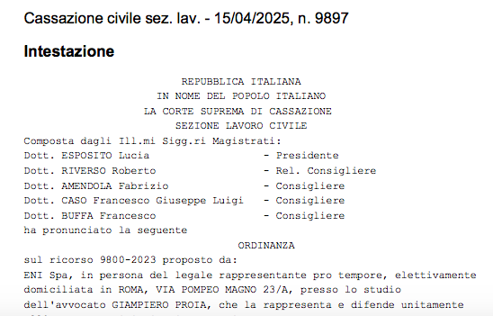 labour_lawyers's tweet photo. Cass. n. 9897/25: è nullo per discriminazione il #licenziamento per superamento del #periodo di #comporto intimato a un lavoratore #disabile, ove il #datore di #lavoro non abbia previamente adottato gli accomodamenti ragionevoli->https://t.co/sPXpkUwxHJ https://t.co/kVhBznTwBk