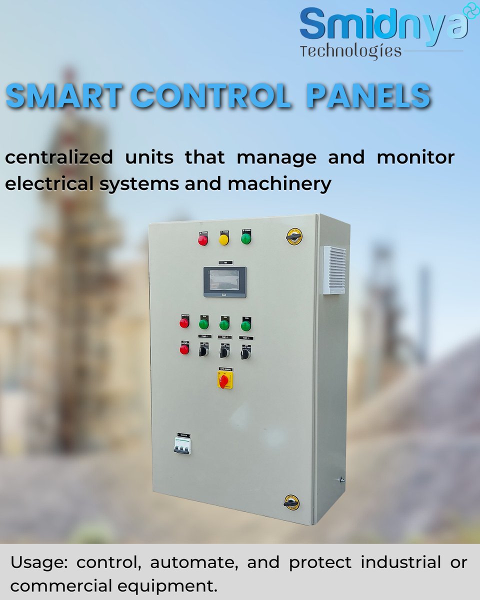 Smidnya11's tweet image. Automation, accuracy, and efficiency are increased by Smidnya&apos;s VFD and PLC-based smart control panels. made specifically to meet your needs. Find out more at zurl.co/T3uEE | Get in touch with  at 8956167814 
#SmidnyaTechnologies  #automation #smidnyatech