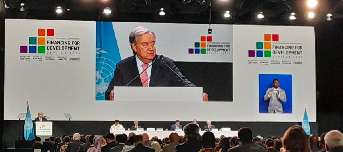 Honored to attend the opening of the 4th International Conference on Financing for Development in Seville — a critical gathering under the <a href="/UN/">United Nations</a> General Assembly and hosted by the Government of Spain 🇪🇸 

We are entering a new era where the success of development isn’t just