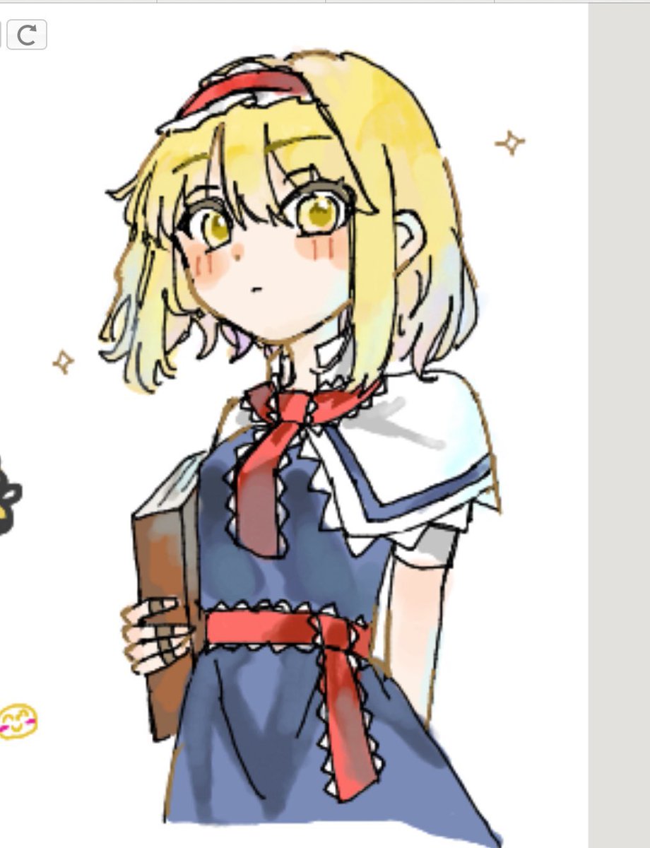 3rei_1's tweet photo. ちょっと前の絵チャアリスさん
 #東方Project https://t.co/Ay9zLNnHrX
