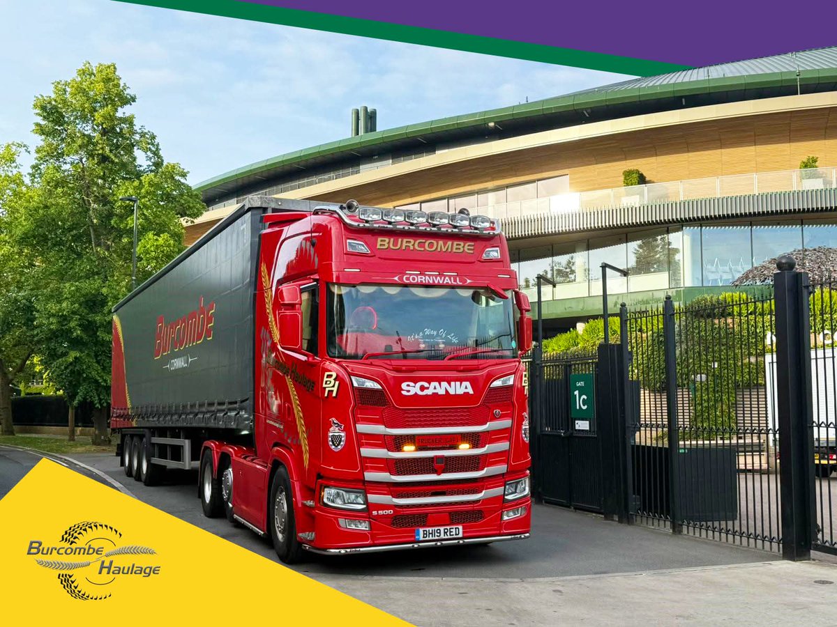Anyone for tennis? 🎾
With Wimbledon starting later this morning, this picture of Big Red was taken recently after we delivered goods to SW19 as they prepared for the world famous Championships.