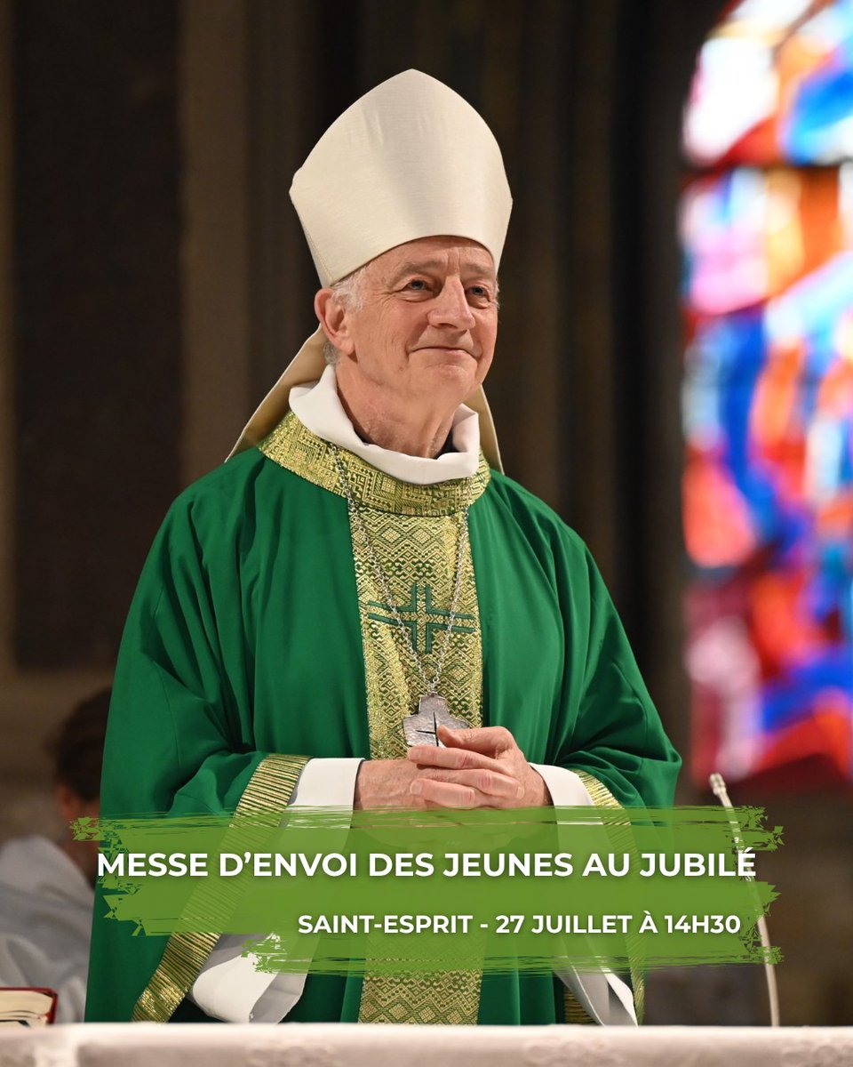 📅 Les événements de #juillet sont en ligne !

Retrouvez toutes les dates sur notre site : dioceseparis.fr 👀