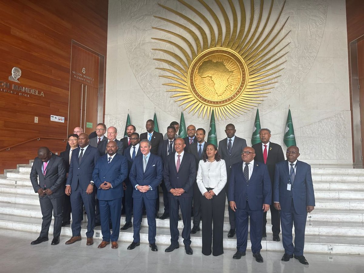 Shaukat Abdulrazak,PhD,EBS (@profshaukat) on Twitter photo Attending <a href="/iaeaorg/">IAEA - International Atomic Energy Agency ⚛️</a> #RaysofHope Forum at <a href="/_AfricanUnion/">African Union</a> with colleague PS <a href="/fnoluga/">Dr. Ouma Oluga, OGW</a> #African MS 🇰🇪 <a href="/OfficePCS_KE/">Office of the Prime Cabinet Secretary (OPCS-MFDA)</a> benefited immensely on diagnosis & treatment of cancer equipment and capacity building <a href="/IAEATC/">IAEA TC</a> <a href="/IAEANA/">IAEA NA</a>- big thanks <a href="/rafaelmgrossi/">Rafael Mariano Grossi</a> for leadership and continued support. Attending <a href="/iaeaorg/">IAEA - International Atomic Energy Agency ⚛️</a> #RaysofHope Forum at <a href="/_AfricanUnion/">African Union</a> with colleague PS <a href="/fnoluga/">Dr. Ouma Oluga, OGW</a> #African MS 🇰🇪 <a href="/OfficePCS_KE/">Office of the Prime Cabinet Secretary (OPCS-MFDA)</a> benefited immensely on diagnosis & treatment of cancer equipment and capacity building <a href="/IAEATC/">IAEA TC</a> <a href="/IAEANA/">IAEA NA</a>- big thanks <a href="/rafaelmgrossi/">Rafael Mariano Grossi</a> for leadership and continued support.