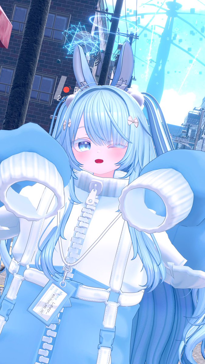 Shibuya_s15_VRC's tweet photo. かわいいかも💙💙💙 https://t.co/9B74Zg4cnc