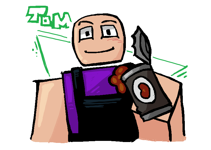 MsPaint doodle of one of my favorite Elliot skins that nobody uses #forsaken