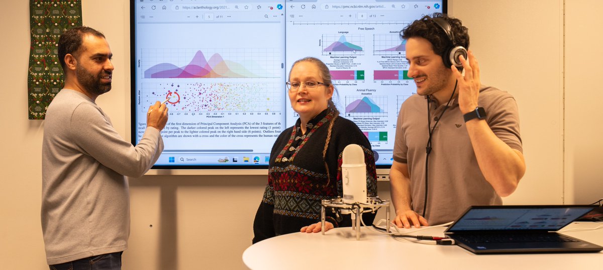 🗣️ Can your voice reveal signs of illness?
A new Nature article features TRUSTING’s Brita Elvevåg, Musarrat Hussain &amp; Enrico Tedeschi on AI-powered speech analysis for predicting psychosis relapse, 

🔗 Read the full article: shorturl.at/nVd0M