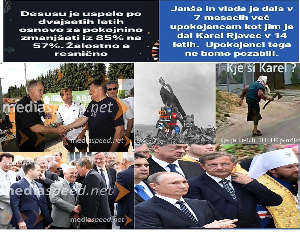Po.Za. (@polde1959) on Twitter photo <a href="/KarlErjavec/">Karl Erjavec</a> <a href="/KarlErjavec/">Karl Erjavec</a> samo za svoji rit si delal, kot sedanja vlada: vedno si bil del problema ne pa rešitve😠😡 <a href="/KarlErjavec/">Karl Erjavec</a> <a href="/KarlErjavec/">Karl Erjavec</a> samo za svoji rit si delal, kot sedanja vlada: vedno si bil del problema ne pa rešitve😠😡