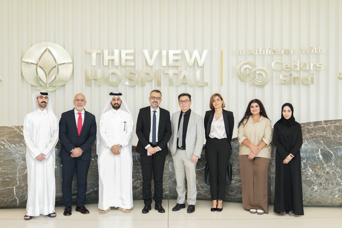 #VodafoneQatar pleased to sign a Memorandum of Understanding (MoU) with The View Hospital, and the Korean Medical Center (KMC) to foster collaboration, empower healthcare leadership, and advance wellbeing initiatives across Qatar.