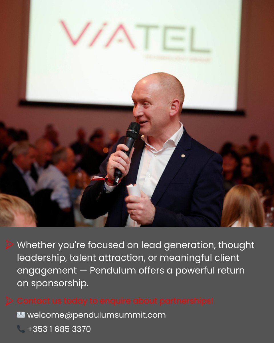 Pendulum Summit (@pendulumsummit) on Twitter photo Want your brand in front of leaders and changemakers?
Partner with Pendulum Summit 2026 and connect with thousands of top professionals ready to be inspired.
Email us at welcome@pendulumsummit.com to learn more!
#PendulumSummit #Leadership #Partnerships Want your brand in front of leaders and changemakers?
Partner with Pendulum Summit 2026 and connect with thousands of top professionals ready to be inspired.
Email us at welcome@pendulumsummit.com to learn more!
#PendulumSummit #Leadership #Partnerships