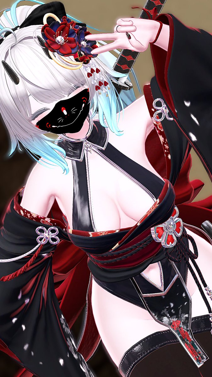 誕プレでいただいたマスク～！！
良き良き(*'▽')
