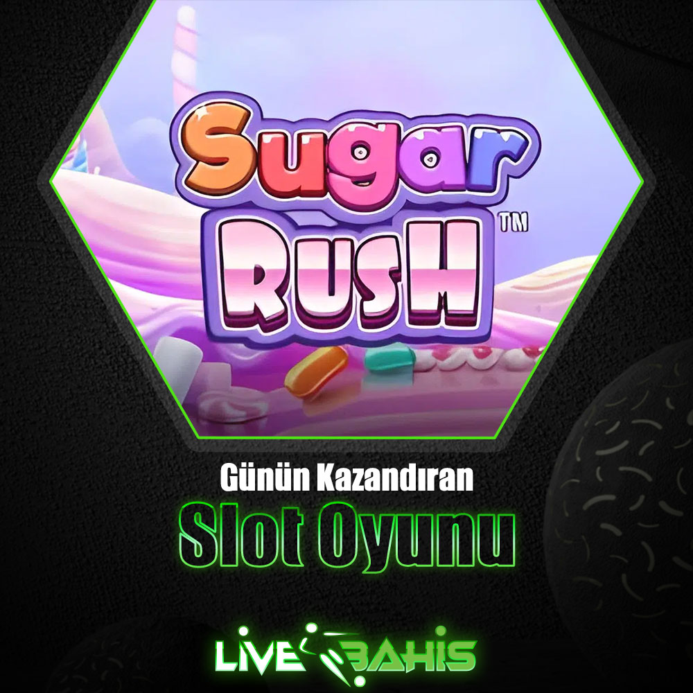 Bugünün Kazandıran Slot Oyunu Sugar Rush  ! 🎰 
%300 Hoş Geldin Yatırım Bonusu🚀 
%25'e Varan VIP CashBack💸 
%5 Haftalık Nakit İade🔥 
🔗livebahis372.com