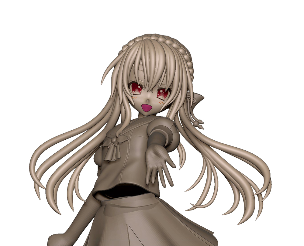 kuni_20xx's tweet image. ワンフェスのやつです。
ツインテの流れが決まらんのです・・
ツインテじゃないね、ロングなおさげ?かな
#WF2025S #SummerPockets #サマポケ