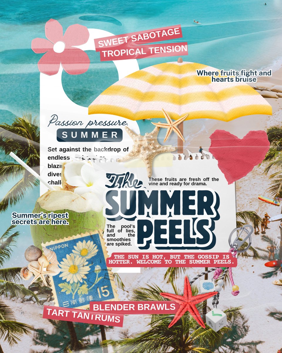 ᅠ
Some days just need sun, a quiet breeze,
and something cold to sip. On the shore,
with a coconut in hand and your worries
far  behind,  life  feels  softer  —  like  it’s
finally breathing with you. 
ᅠ