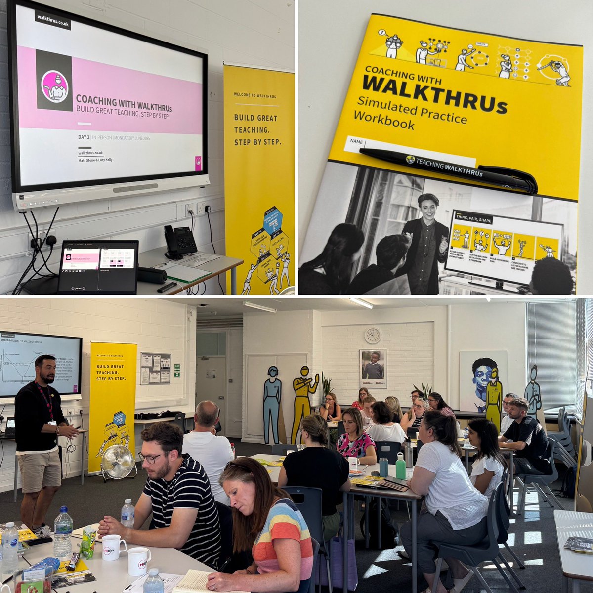 Day 2 of Coaching with <a href="/WALKTHRUs_5/">Walkthrus</a> underway with our Summer national cohort <a href="/MattTeachCoach/">Matt Stone</a>