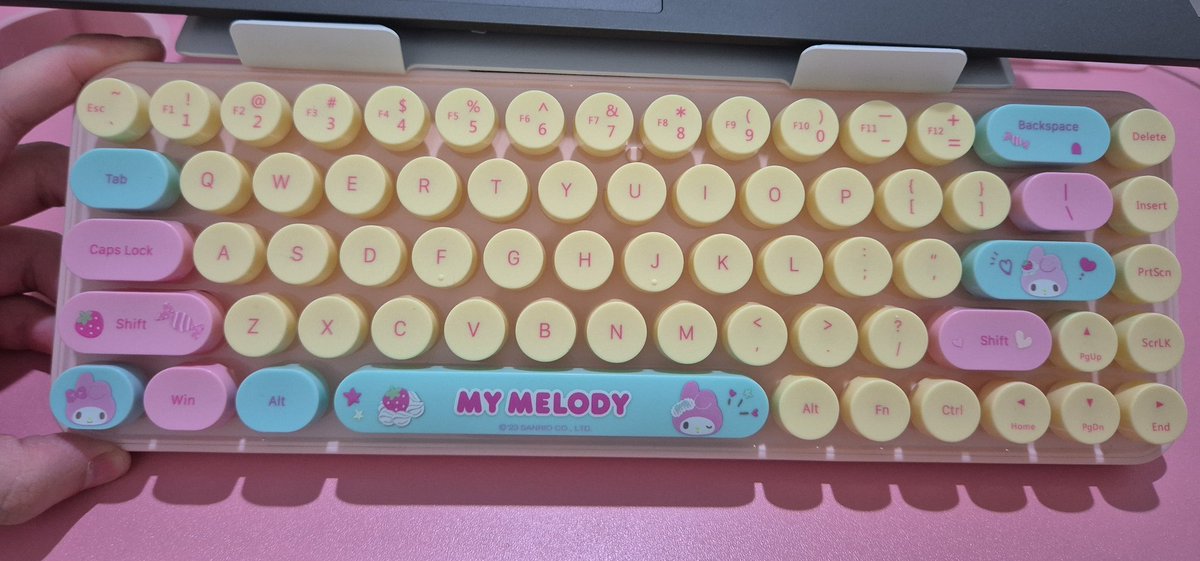 Look at my new keyboard!