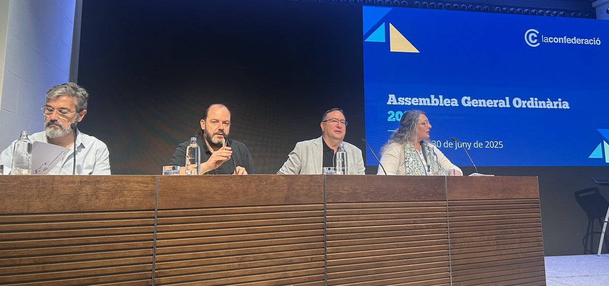UCCAP (@uccap_) on Twitter photo Avui presents a l'Assemblea General Ordinària <a href="/LaConfederacio/">La Confederació Tercer Sector Social</a>. Fem balanç
del 2024 i presentem pla d’actuacio 2025. #TercerSectorSocial
#AGOLaConfederació2025 Avui presents a l'Assemblea General Ordinària <a href="/LaConfederacio/">La Confederació Tercer Sector Social</a>. Fem balanç
del 2024 i presentem pla d’actuacio 2025. #TercerSectorSocial
#AGOLaConfederació2025