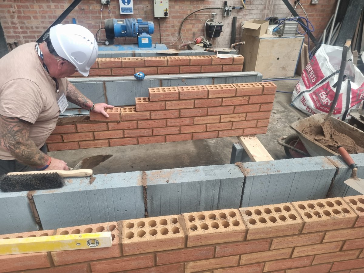 A special thank you to one of our Skills Pledge Partners, Lucideon, who have collaborated to ensure Construction staff and students are involved in industrial updates.

Our Bricklaying staff and students, who recently completed vital industrial updates, stated that it has been an