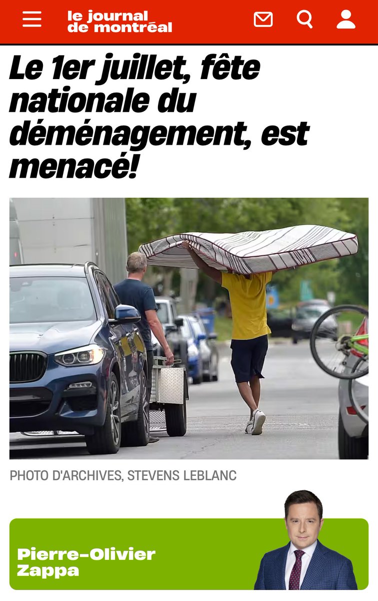virginie_dufour's tweet image. Excellent texte de @pozappaTVA sur la réalité du 1er juillet! Constats:
◼️ Déménager est devenu un luxe
◼️ Être locataire ou devenir propriétaire, même combat
▫️Loyer moyen à MTL: 2000$
▫️Paiements mensuels pour une propriété de 235k (si on en trouve): 2500$
◼️ Rareté =…
