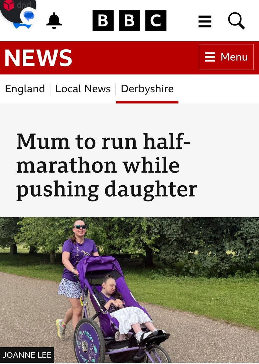 "I'll be pushing Alice every mile of the way, for her, and for a future where others like her don't have to face this alone. We need to find something before it's too late." - Joanne Lee 

You can support this amazing duo at justgiving.com/page/curecask-…
 
bbc.co.uk/news/articles/…