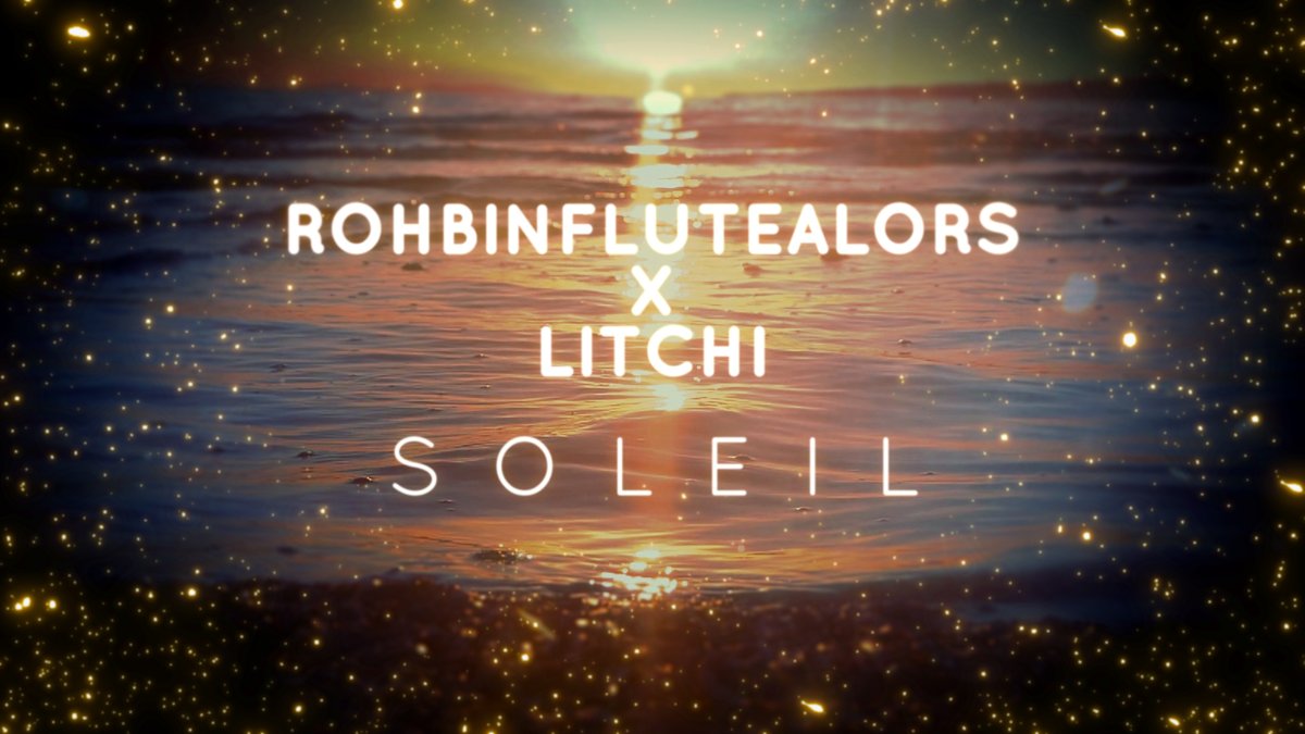 Mon nouveau son de l'été "Soleil" ft. Litchi sort demain à 17h sur youtube ! 😎