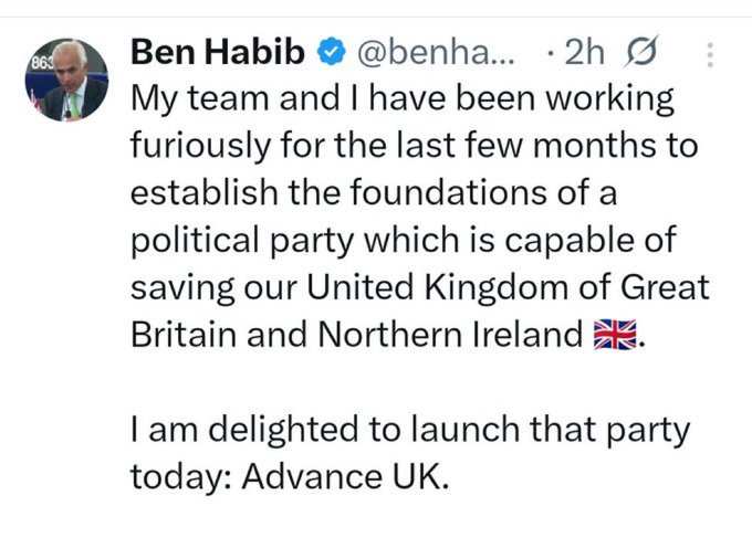 AttleeSarah80's tweet image. Morning People 🌹
All these millionaires desperate to buy their way into politics because they can't get elected through normal democratic routes.
Excellent😅 More parties mean more split the Tory/Reform vote
#BBCBreakfast #r4today #bbclaurak