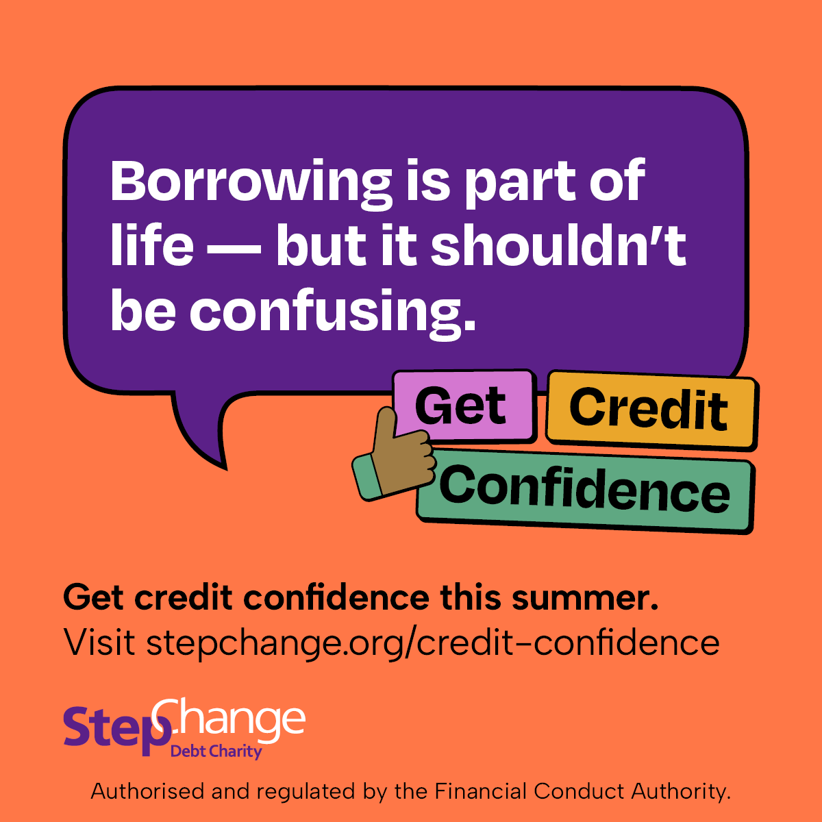 We’re supporting <a href="/StepChange/">StepChange</a> to help you stay in control of credit and avoid debt traps.

❓Ask: Do I need it? Can I afford it?
💡 Get free debt advice if you’re struggling

Let’s make smart credit choices together ⤵️ stepchange.org/credit-confide… #BeCreditSavvy #DebtAwareness