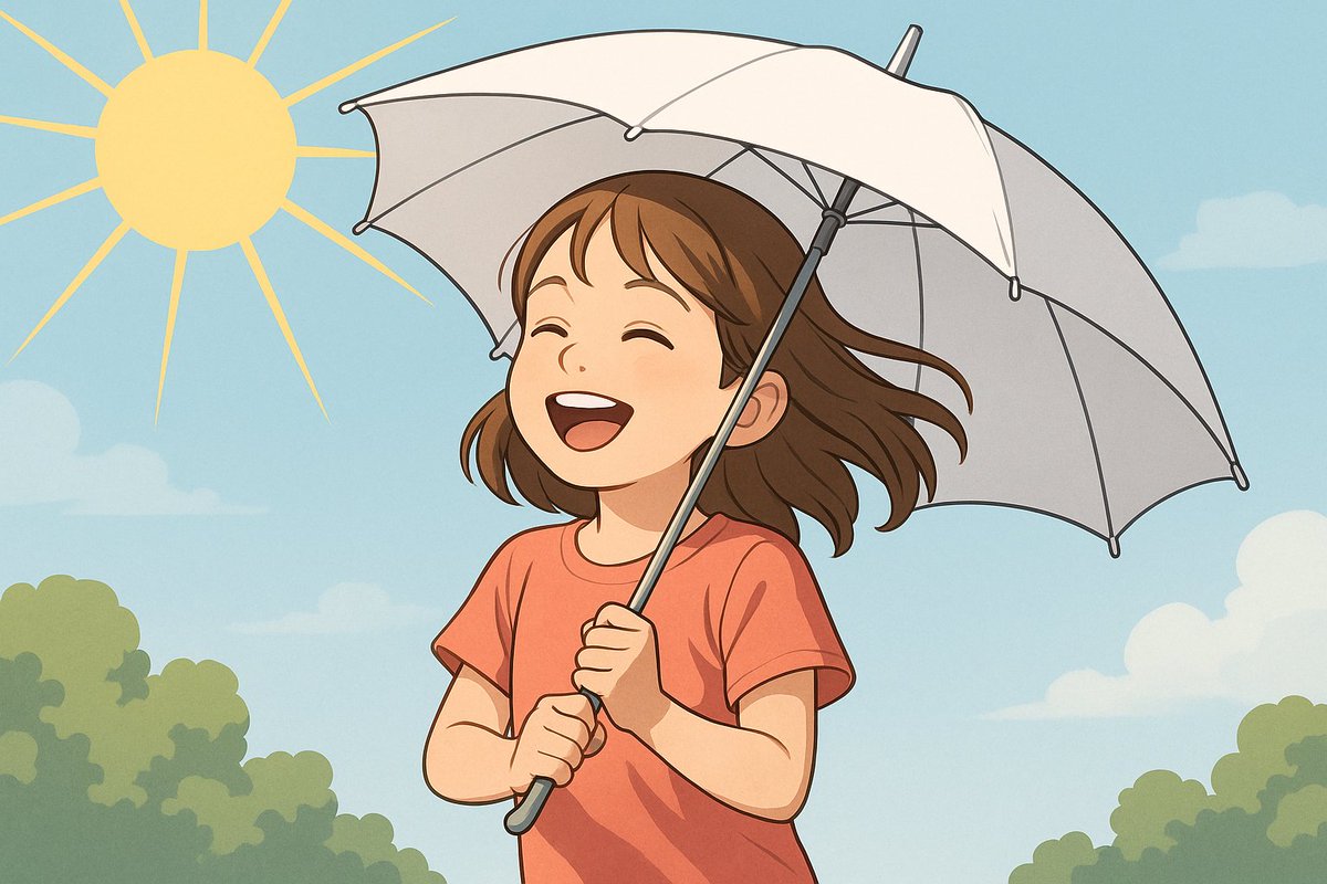 厳しい暑さですよね…
そのような中での、登下校中に日傘をさす小中学生が増えていることに対する賛否を問うた記事ですね。
news.yahoo.co.jp/articles/b7c5b…

日傘には、実際に体を暑さから守る効果があることが研究で示されています。