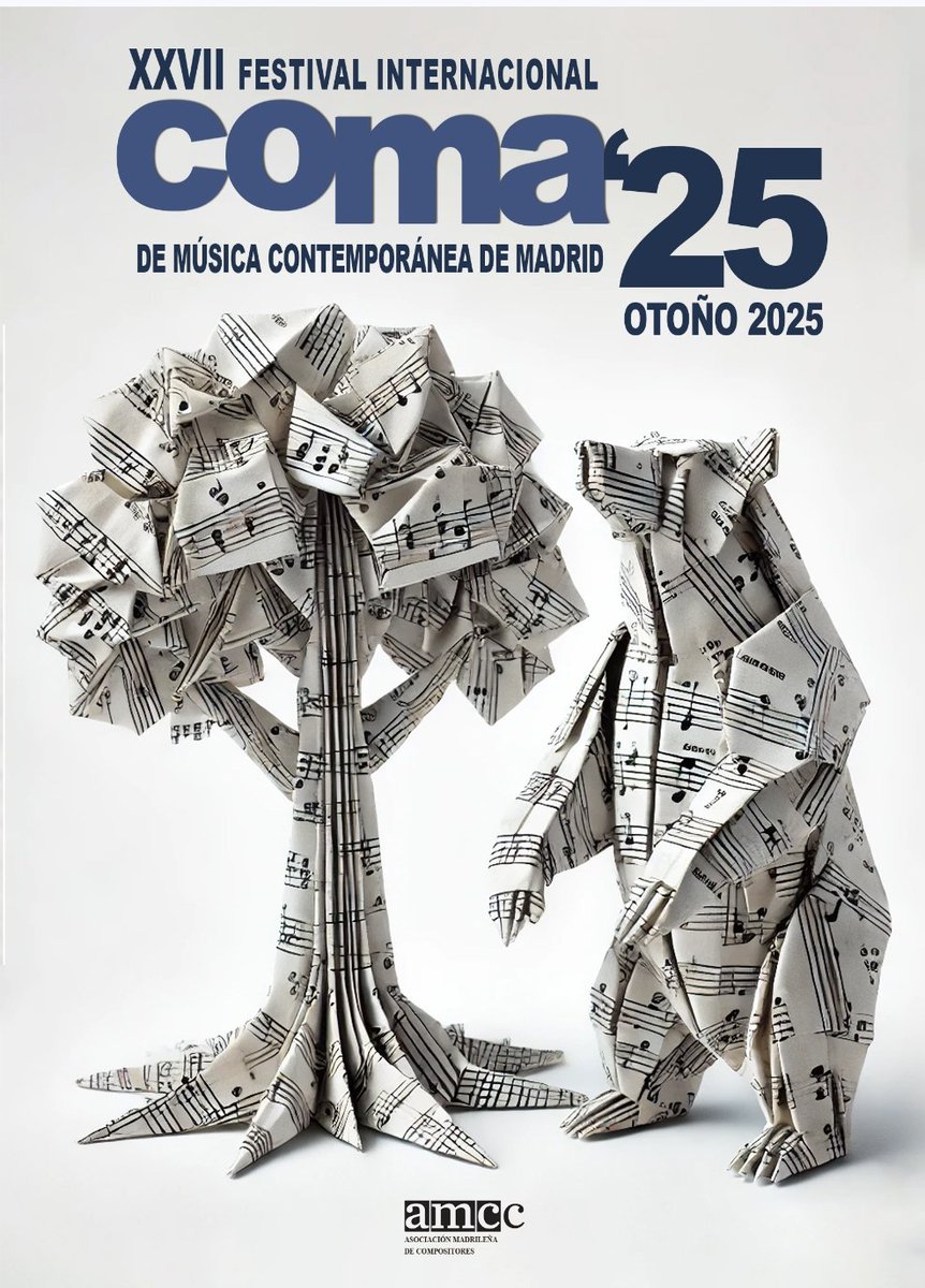 ElisaZamora's tweet image. El 25 de octubre de 2025, fecha bien redonda, tengo uno de los proyectos musicales que más ilusión me hacen este año, al lado de mi querida Adriana Viñuela. Os iré contando más detalles, pero es todo un privilegio trabajar con compositoras/es vivos 😊😊😊