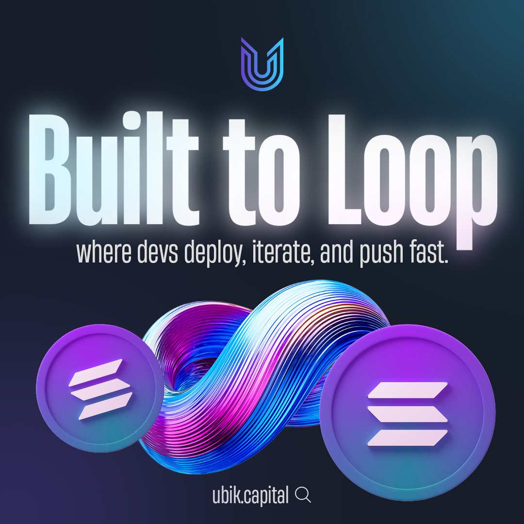 ubikcapital's tweet photo. #Solana is where devs deploy, iterate, and push fast.
Bootcamps. Hackathons. Live funding.
Your MVP isn’t a “maybe”—it’s a mainnet.
Power that loop with a validator that won’t miss a block.
Stake $SOL with #UbikCapital.
→ https://t.co/7GV0PzW3eA
#SolanaBuilders #StakeFast #Web3Shipping #SOL