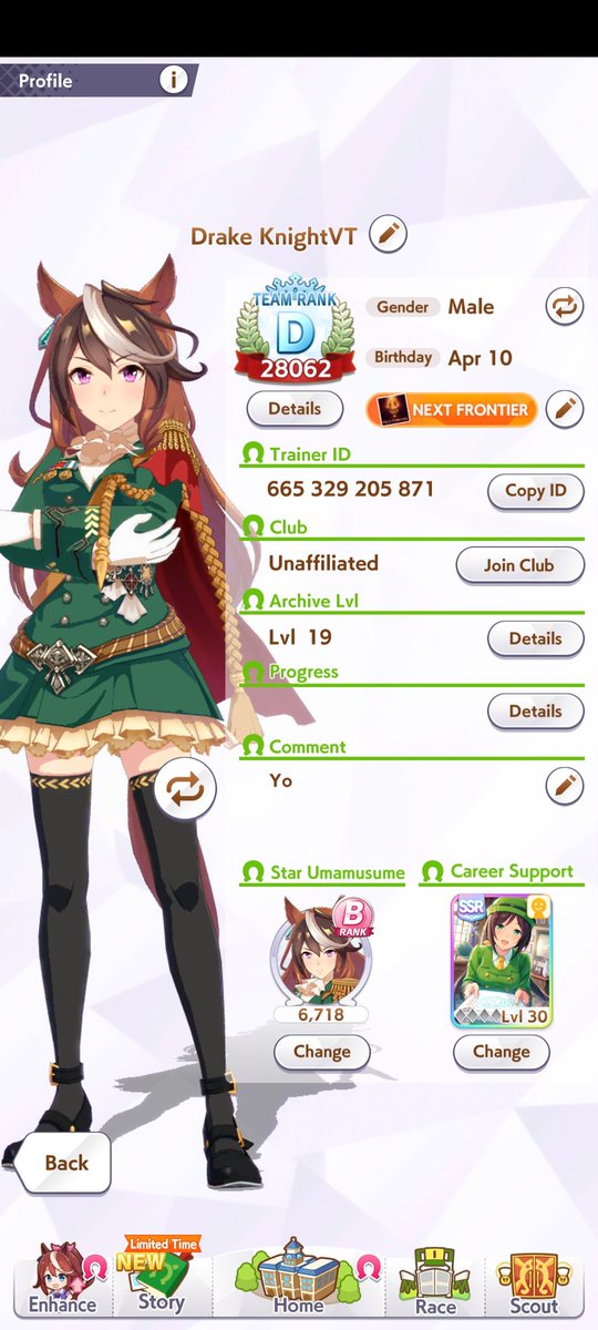 I am in need of Friends.

I've been playing on the JP side since it's launch and just started the EN version.