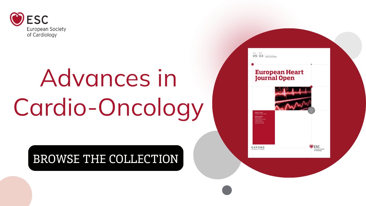 Oxford Journals (@oxfordjournals) on Twitter photo Gain the latest insights and stay ahead in the field of cardio-oncology with the Advances in Cardio-Oncology collection from <a href="/ehjopen/">EHJOpen Editor-in-Chief</a>.
Browse the articles to discover what your peers are reading: oxford.ly/3T4Okx1 <a href="/ESC_Journals/">European Society of Cardiology Journals</a> Gain the latest insights and stay ahead in the field of cardio-oncology with the Advances in Cardio-Oncology collection from <a href="/ehjopen/">EHJOpen Editor-in-Chief</a>.
Browse the articles to discover what your peers are reading: oxford.ly/3T4Okx1 <a href="/ESC_Journals/">European Society of Cardiology Journals</a>