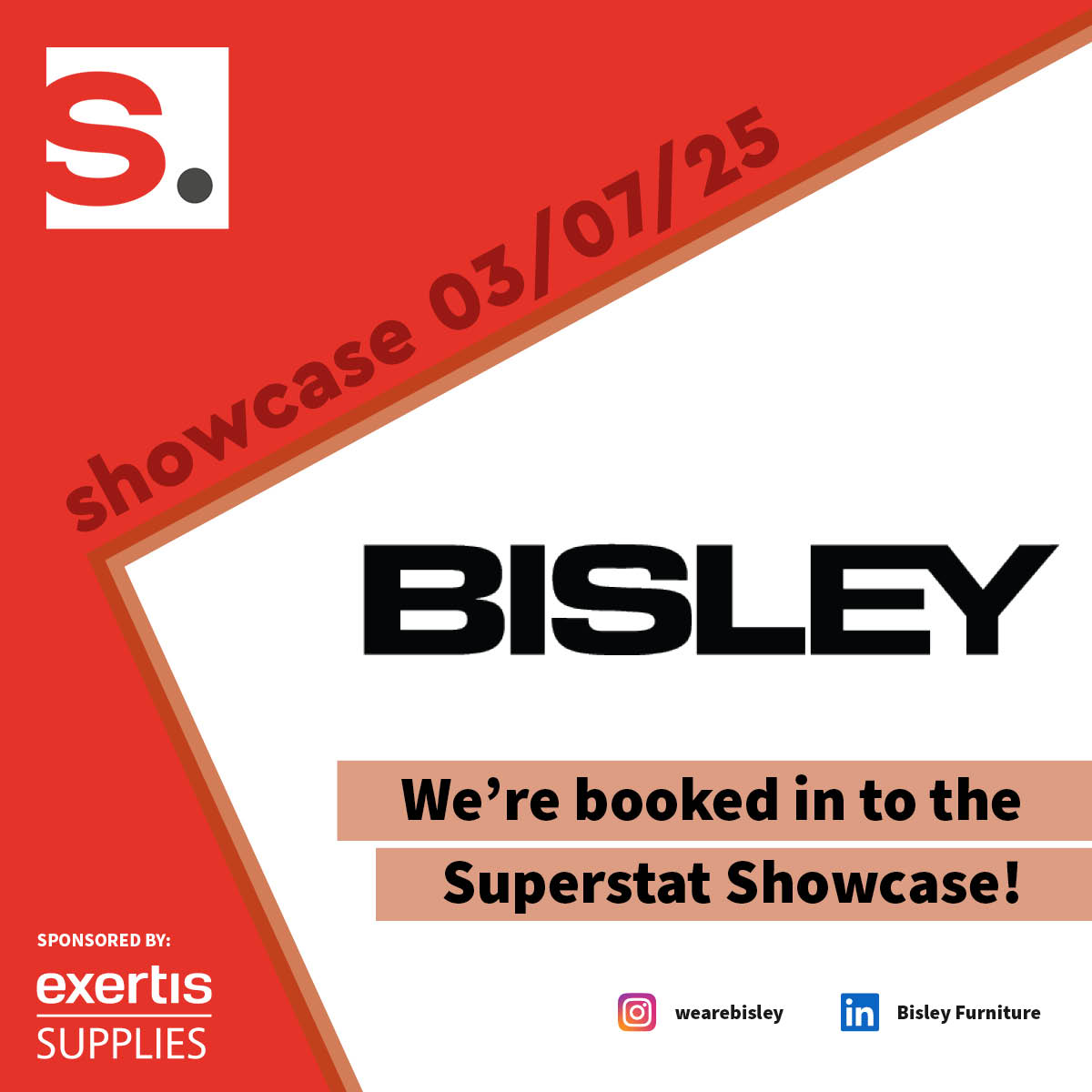 Please welcome our attending supplier Bisley! Come and meet them at our conference!

If you haven't already, sign up to the Superstat Showcase at superstat.co.uk/showcase-membe…