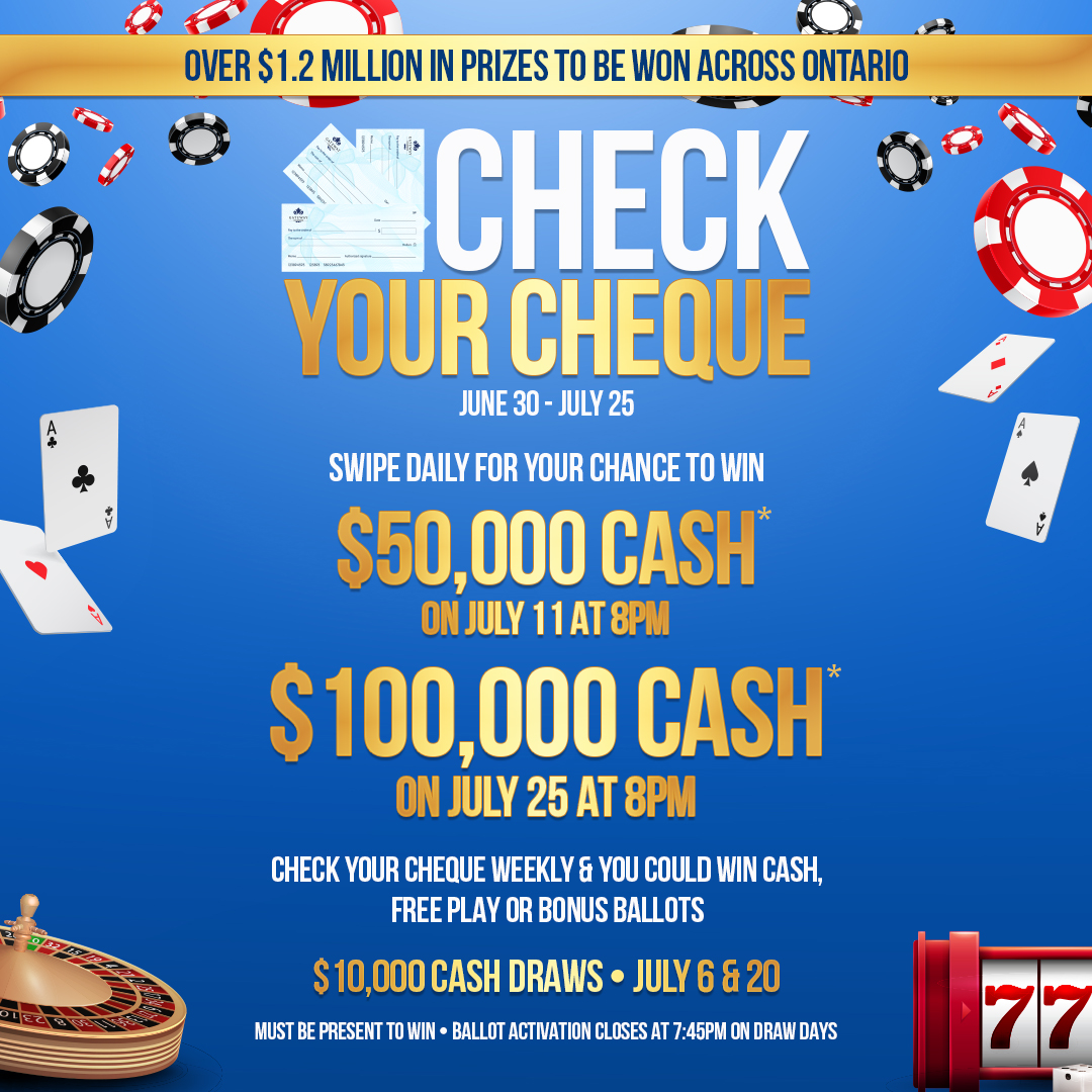 CasinoRamaLive's tweet image. My Club Reward Members- it’s time to Check Your Cheques! Get ready for weekly rewards, exciting draws, and your shot at up to $100k  in prizes!  

Reward Life with My Club Rewards, only at Gateway Casinos! #RewardLife #MyClubRewards  

19+ | PlaySmart