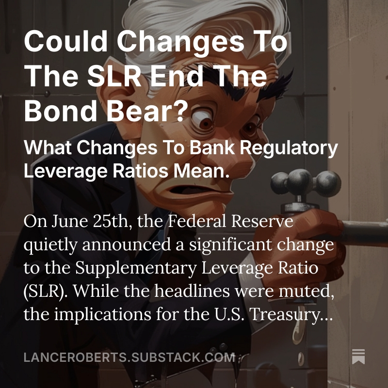 LanceRoberts's tweet image. Could Changes To The SLR End The Bond Bear? 
open.substack.com/pub/lancerober…