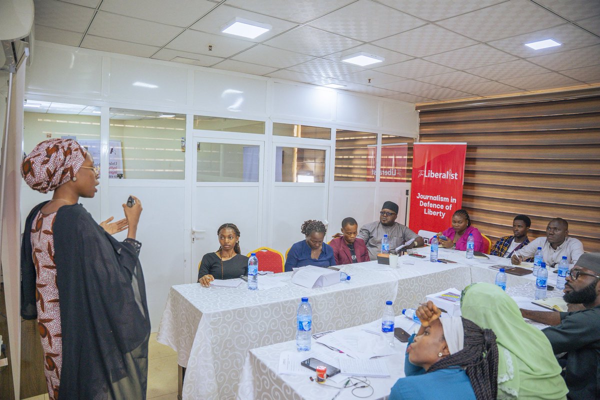 liberalistcen's tweet photo. A major milestone for us at the Liberalist Centre!
On Saturday, we held our first in-person training for the Journalism For Liberty Fellowship in Abuja focused on using solutions journalism & investigative reporting to promote pro-freedom storytelling in Nigeria.
#liberalist https://t.co/aAmPF8tU2B